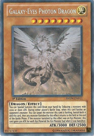 Amazon.com: Yu-Gi-Oh! - Galaxy-Eyes Photon Dragon (PHSW